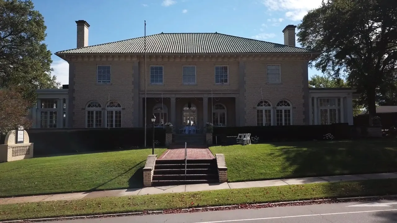 Still from the Matt + Polly wedding film